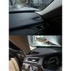 Fiber trument Side Air Outlet Vent Frame Cover Trim For BMW 7 Series 2009-14