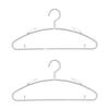 Shinko Hanger Cut and Sew Hangers, Set of 2, White