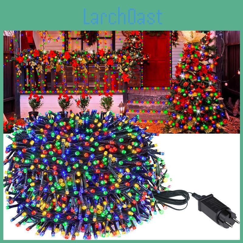 Led Garden String Christmas Outdoor Light 24v Xmas Tree Fairy Lights Waterproof Garland Lamp For Courtyard Holiday Party Decor