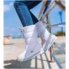 Winter thick women's snow boots Warm Plush Mid-calf Boots Non slip Waterproof  Platform Snow Boot Casual Female White shoes