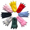Cozy Dinosaur Cosplay Costume Slippers With Soft Plush Paw Shoes For Winter Warmth