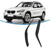 Black Left+Right Inner Door Handle Pull Panel Trim Fit For BMW X1 E84 2009-2015