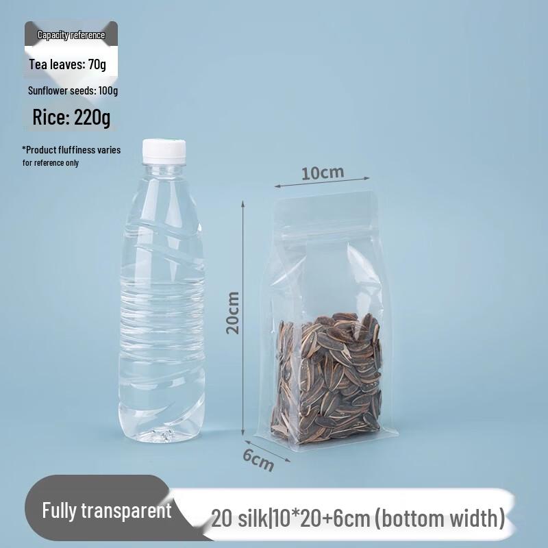 Kraft Paper Self-Sealing Bags with Clear Window