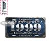 Tin Sign - Vintage Durable Metal Plaque Wall Decor, Home Office Bar Man Cave European Australian City Birth Year License Plate