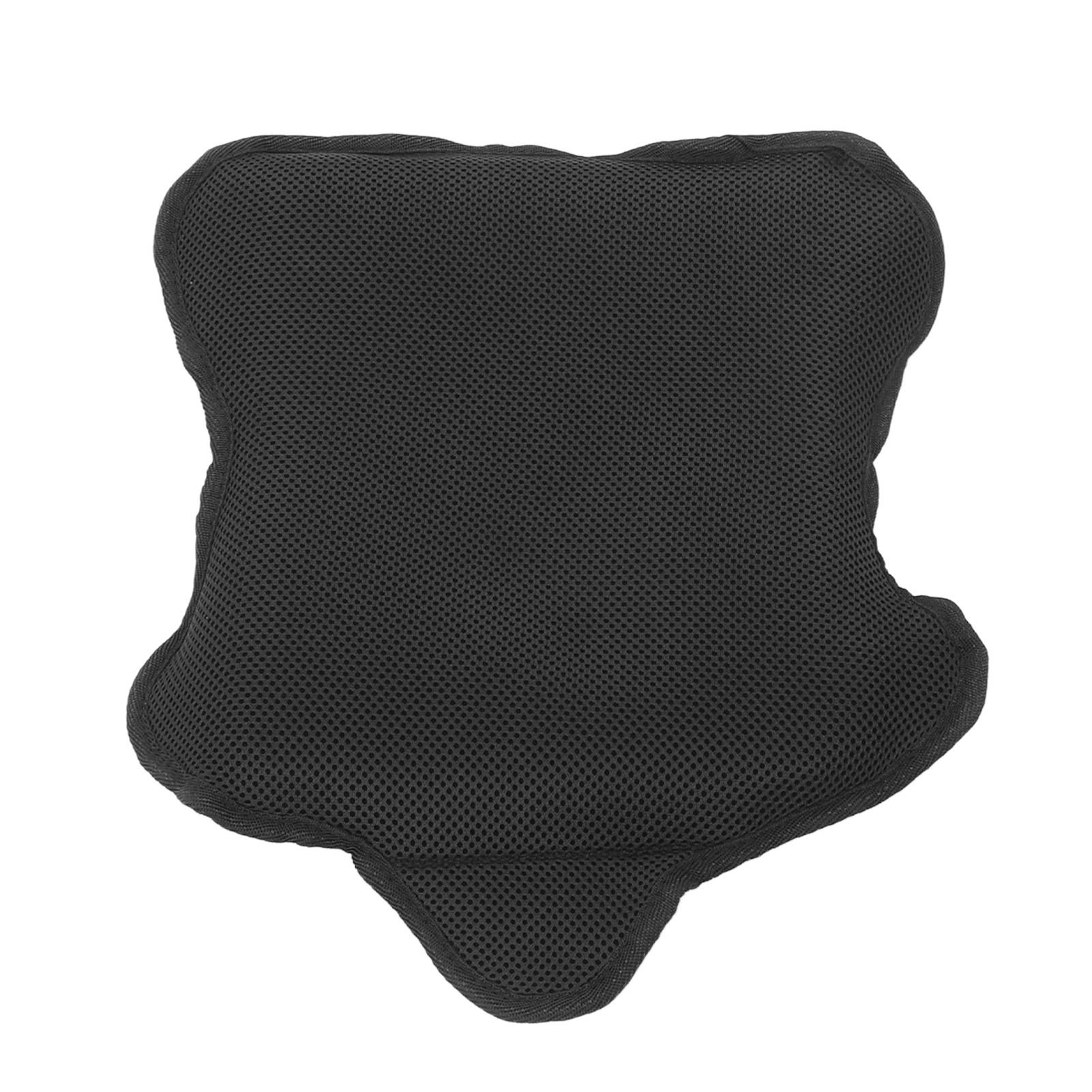 

Motorcycle Gel Seat Cushion Mesh Cover Shock Absorption Breathable Cooling Seat Pad for Motorbike Part