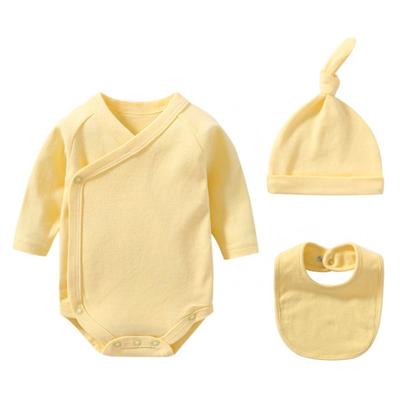 Mom’s Care Children’s Simple Bodysuit 3 Piece Set G003BCBA193, Korean Baby Products