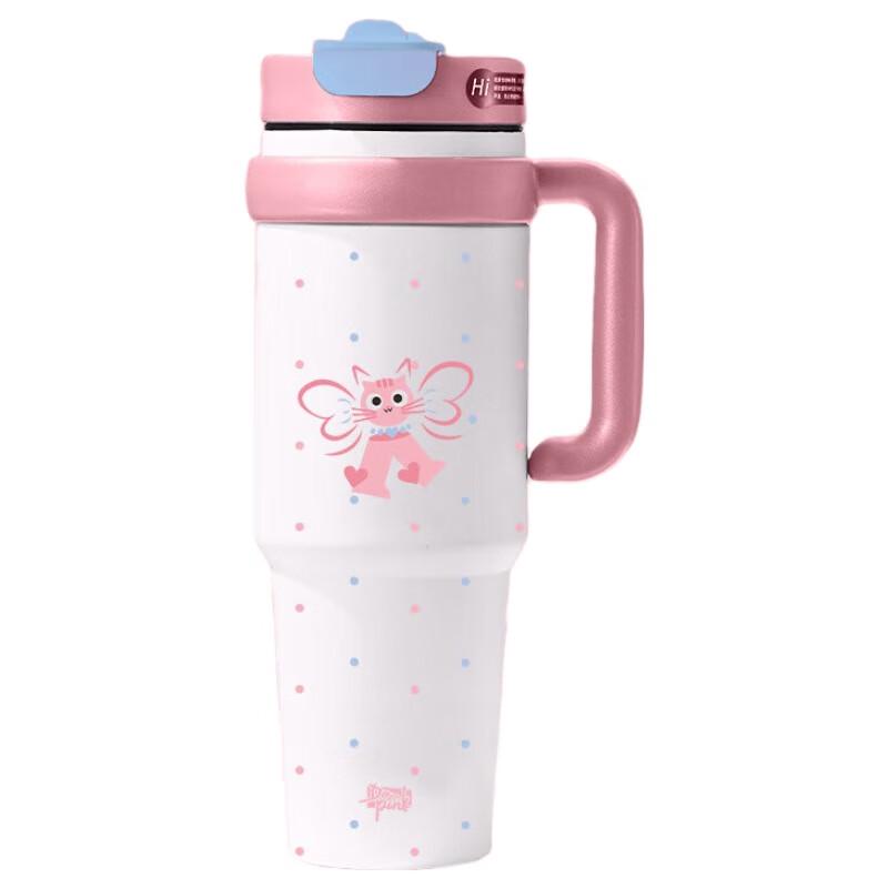 Xiao Yue Ya Ceramic Lined 316SS Dual-Drink Tumbler