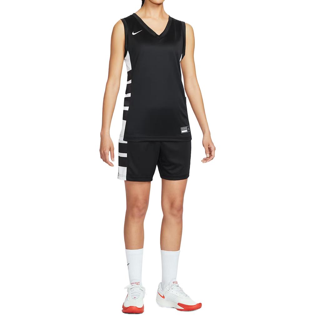 Nike Dri Fit Elite Power Basketball Jersey Women's Team Black IM9814-049