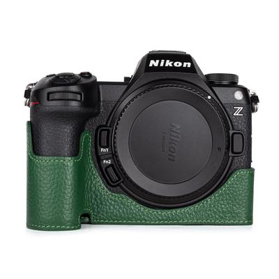 Kinokoo for Nikon Z6III Mirrorless Half Dedicated Half Cover for Nikon Z Genuine Leather Camera Nikon Z 6III Compatible Half Interchangeable Genuine