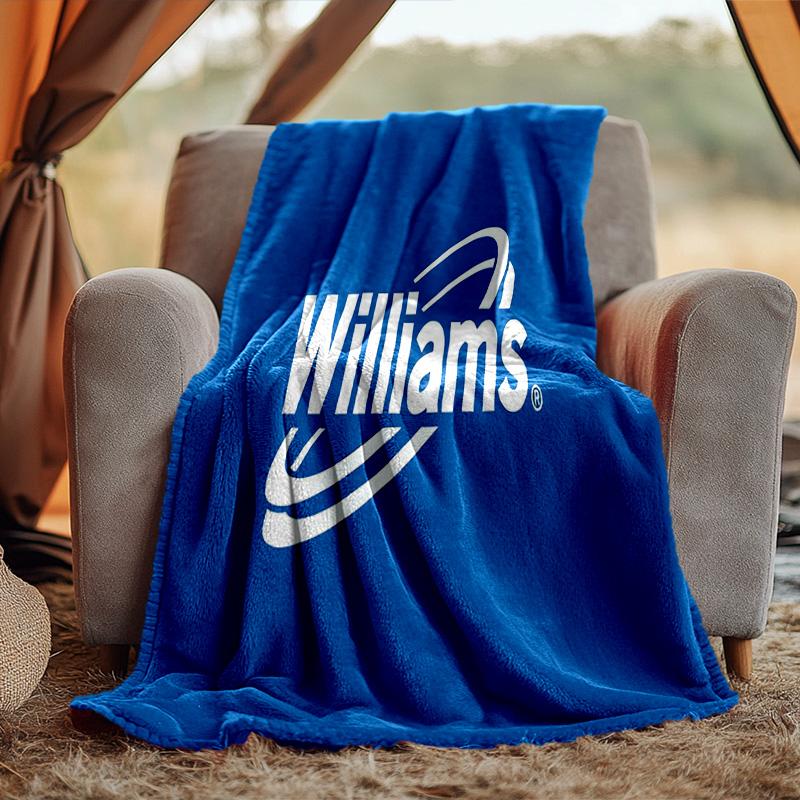 Williams Blanket Flannel Throw for Sofa, Travel, Camping, Livingroom, Office, Chair and Bed Soft and Warm Holiday Birthday gifts