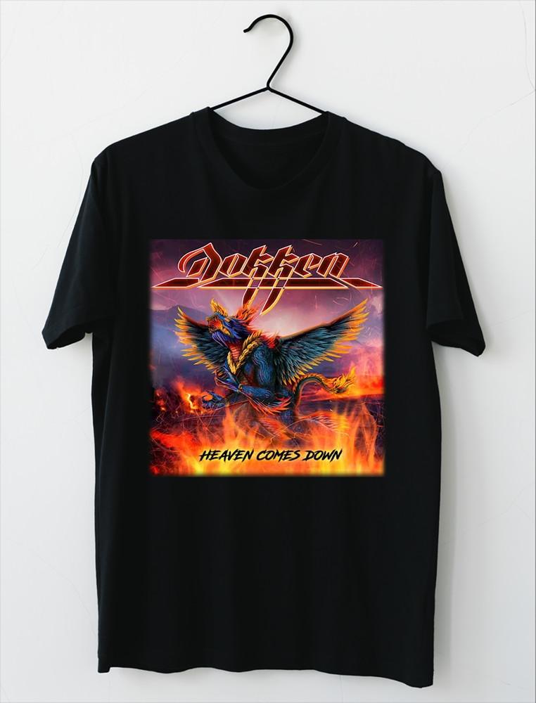 NEW Don Dokken - When Heaven Comes Down shirt Black All Size HH36 Unisex T-Shirt M