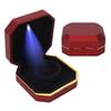 LED Bracelet Storage Box Portable Elegant Jewelry Bracelet Display Case   for Wedding Proposal