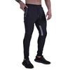Men's Joggers Workout Pants Casual Slim Fit Tapered Pant Gym Athletic Running Sweatpants With Zippers Pockets