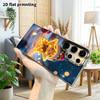 Phone Case: 2D Flat Samsung Galaxy A34 A35 M05 M06 S20 S22 S21 FE Plus 5G Protective Case, Couple Style, Glowing Stars, Christmas and Halloween Gift