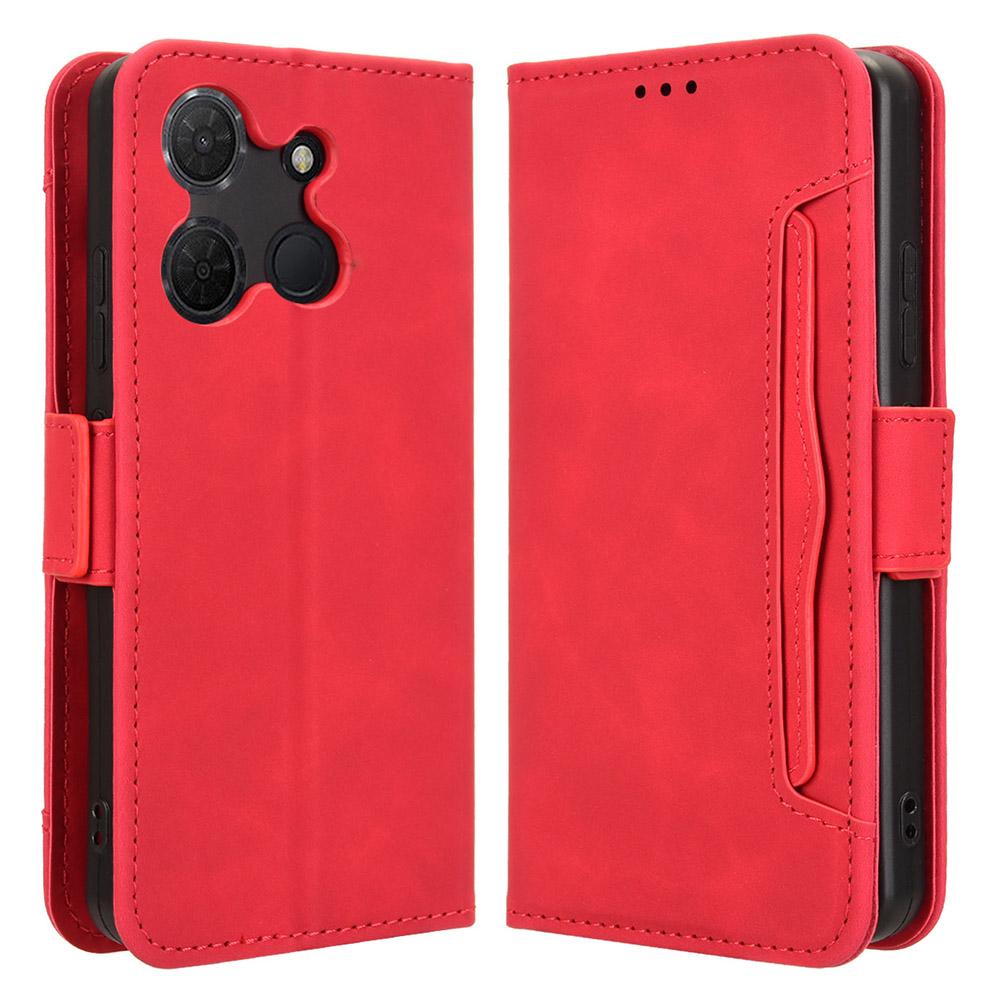 For TCL 503 Leather Case Phone Wallet Cover with Multiple Card Slots
