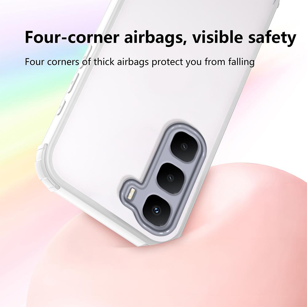 Luxury Shockproof Transparent Phone Case For Tecno Spark 40 Pro Plus Spark 20 40C 20C 30C Camon 40 Pro Go 1 2 Clear Bumper Cover
