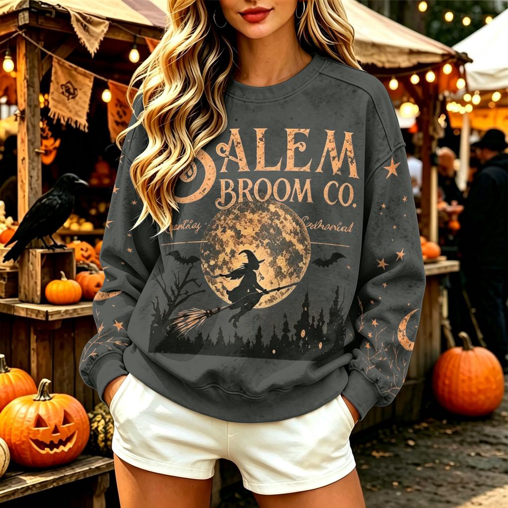 Sweatshirt à capuche décontracté à manches longues de couleur pour femme - Haut à enfiler pour un usage quotidien