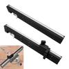 Table Saw Miter Gauge Fence Compact Metal Woodworking Guide Rail Track for DIY Workshop