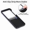 Luxus Leder Kartenfach Ständer Halter Faltbare Hülle Für Motorola Razr 60 50 Ultra 40 Harte PC Stoßfest Matte 2-teilige Handyhülle