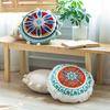 Moroccan Ethnic Hand-embroidered Round Pillow Sofa Living Room Decoration Indian Southeast Asian Style Bay Window Pillow Case