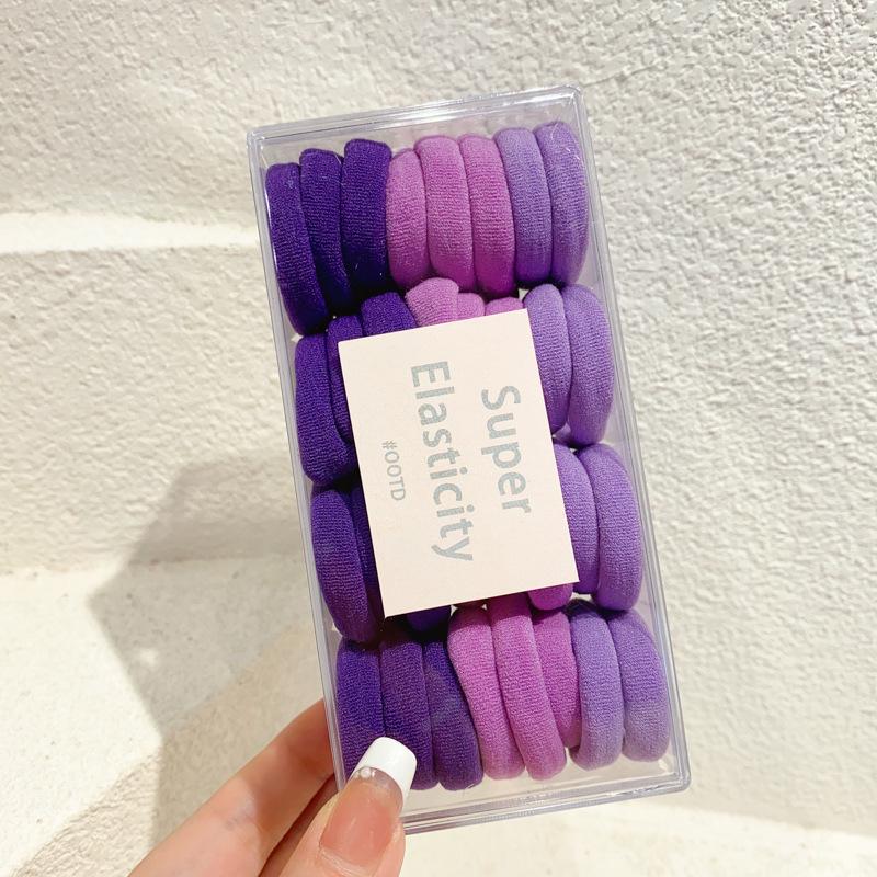 

Эластичные резинки для волос конфетных цветов для девочек - Высокий хвост, Без повреждений, Подходят для детей