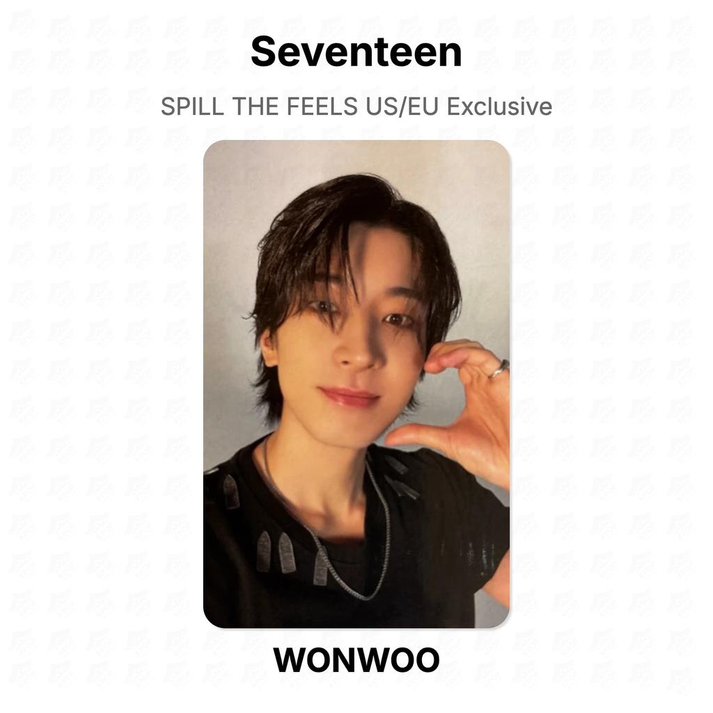 Seventeen SPILL THE FEELS US/EU Exclusive Official Photocard