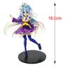 In Stock Anime NGNL No Game No Life White " 18.5CM Shiro PVC Model Action Figures Model Collection Ornament Toy Holiday Gif