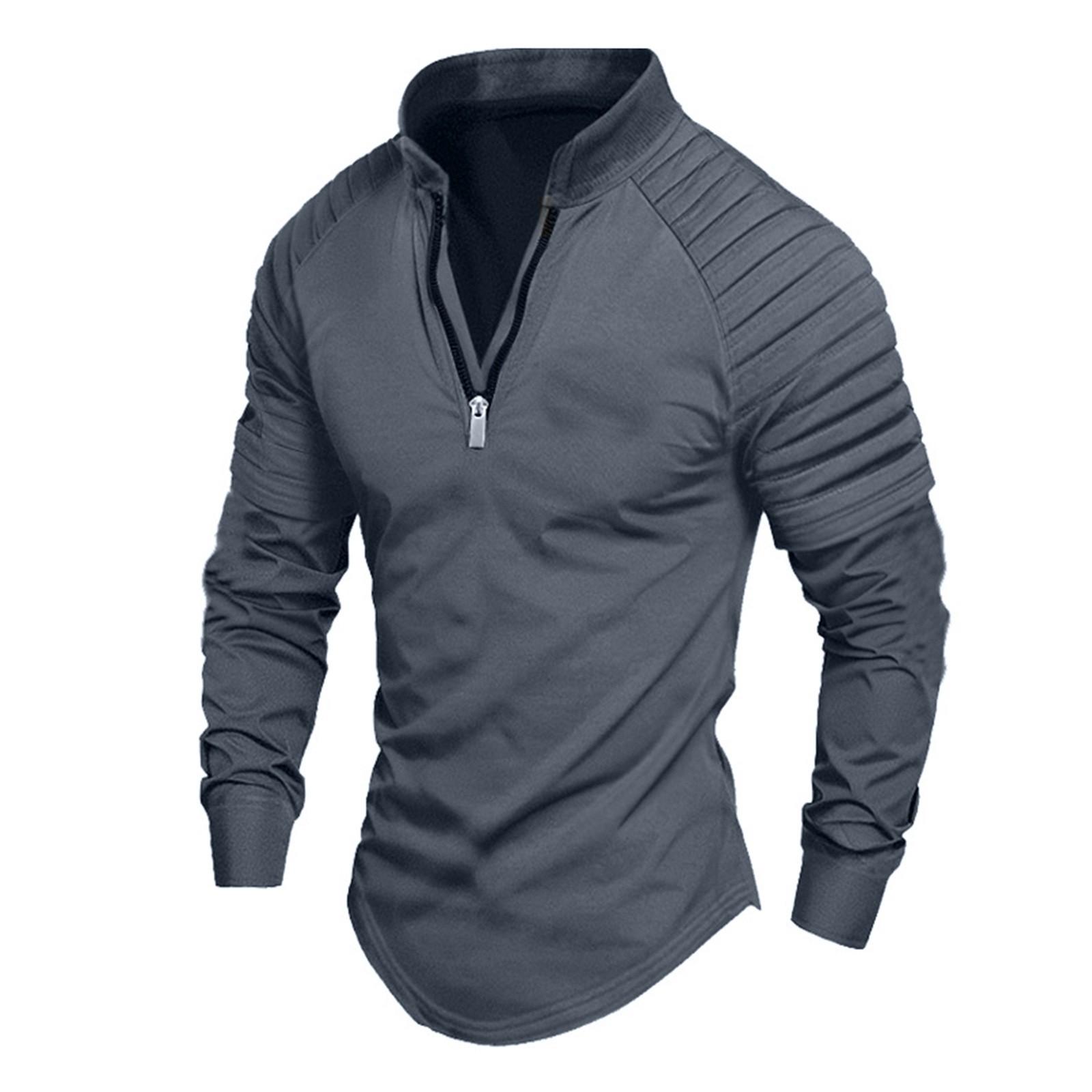 

Мужская мужская футболка с длинными рукавами, модная повседневная футболка соответствующего цвета XL