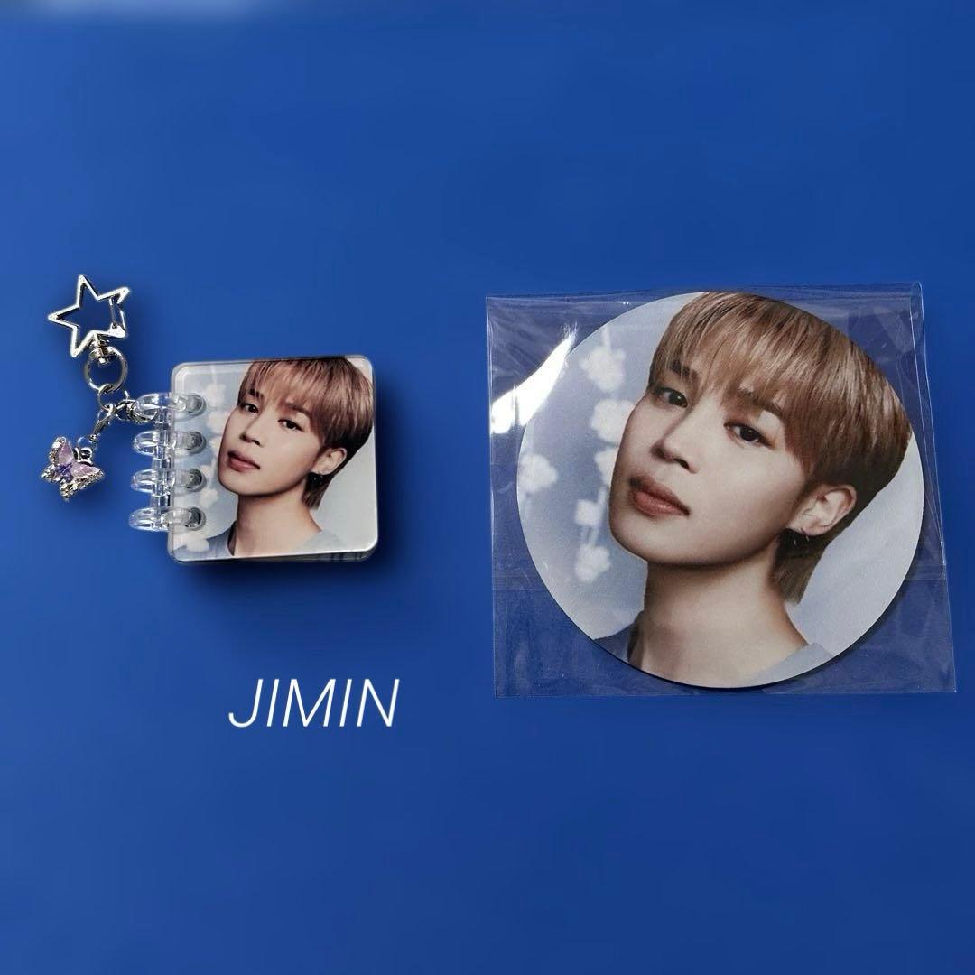 [Б/У] BTS ДЖИМИН Акриловый фотоальбом Брелок и Акриловая подставка