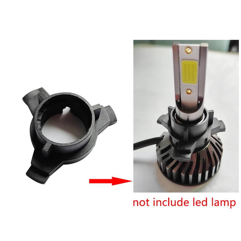3Pcs H7 LED Adapter Base For KIA K3 K4 K5 Optima Sorento Sportage R For Hyundai NewTucson Santafe Kona Headlight Lamp Base