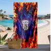 Asciugamano da Spiaggia West Bromwich Albion Football Print, Asciugamano Grande Morbido Asciugatura Rapida per Spiaggia Campeggio Nuoto