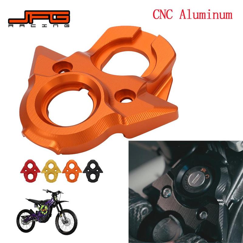 Motorcycle CNC Aluminum Key Switch Ignition Cover Central Control Decorative Cover Protector For Sur Ron SURRON Lightbee S X