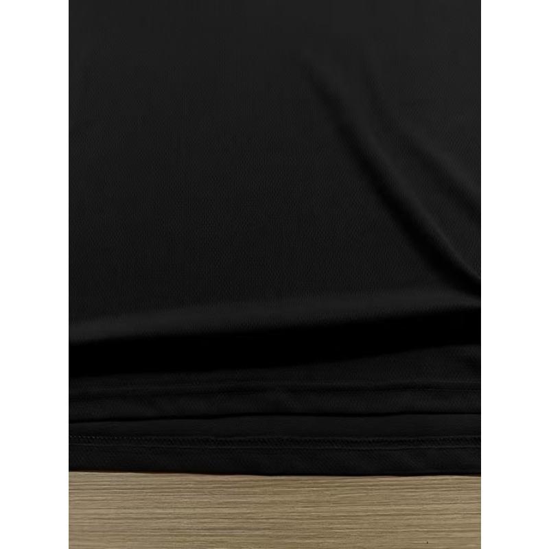European sizes [Men's Trendy Print Tee] Men's Breathable Summer Casual Short Sleeve T-Shirt - Round Neck Random "Don't Become" Trendy Print