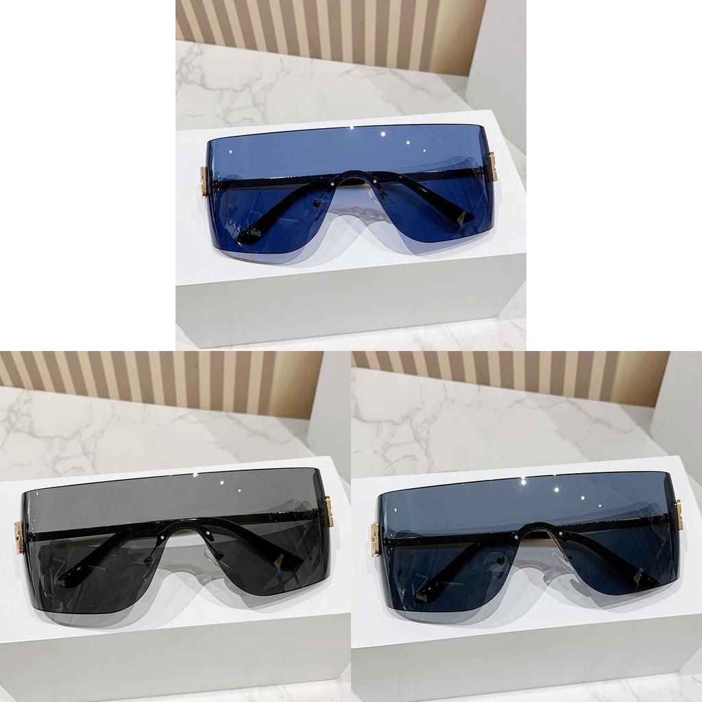 Miao Jia Y2k Rahmenlose Sonnenbrille Für Damen Uv400 Sonnenschutz Modeaccessoires