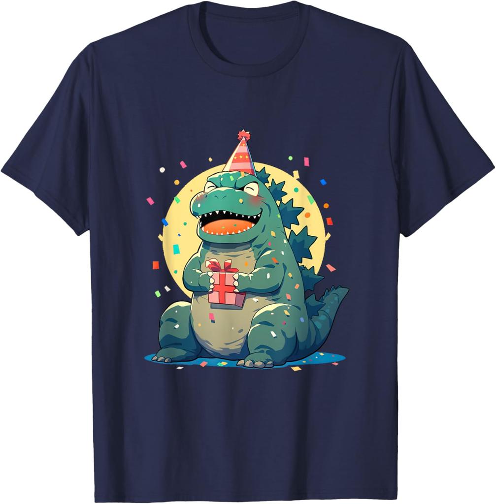 Epic Japanese Kaiju Party Time Roaring Celebration Fashion Casual Funny TShirt S6XL