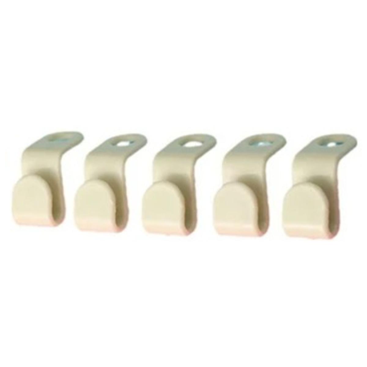 20 шт. Соединительные крючки для вешалок для одежды, Сверхпрочные, 4 цвета, Каскадные крючки для вешалок, Экономящие место удлинительные зажимы для вешалок green,5pcs