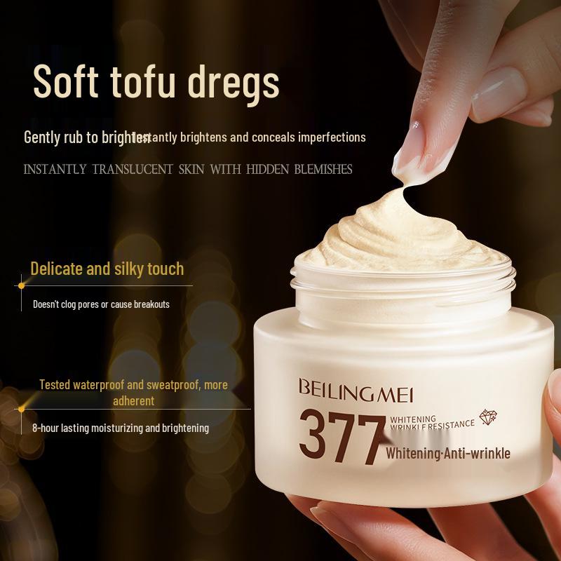 377 Whitening & Anti-Wrinkle Nourishing Cream - Freckle Remover & Skin Brightening Emulsion for Hydration & Firmness.