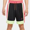 Jordan Basketball Color Block Sports Shorts SS20 Men Shorts Black Red CW7080-654