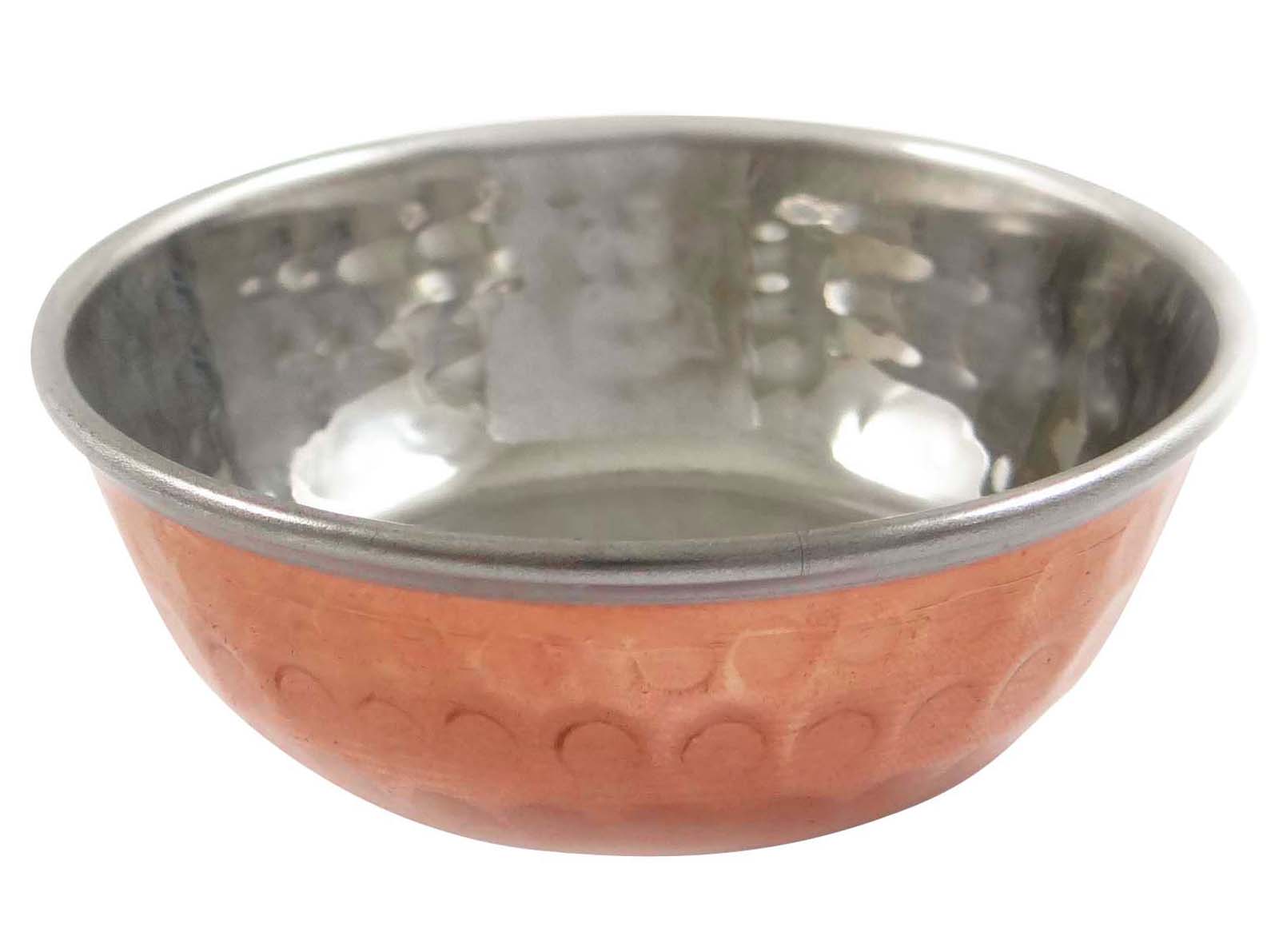 

Набір із 2 порційних мідних чаш Katoris Indian Food Intensions Посуд срібний