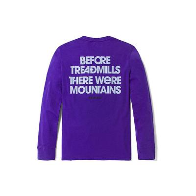 Outdoor Freizeit Buchstabendruck Rundhals Langarm T-Shirt Herren Oberteile Dunkelblau A22HA-A03