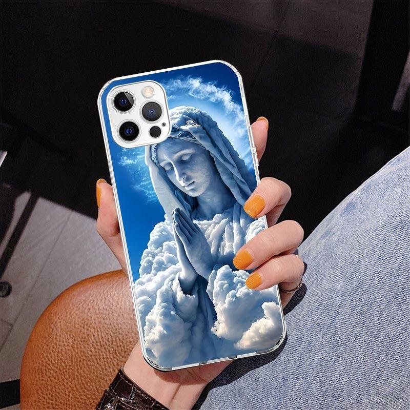 Virgin De Guadalupe Virgen Mary Phone Case For iPhone 17 Air 16 Pro Max 16E 15 + 14 Plus 11 12 13 Mini 7 8 SE Gift Print Cover F