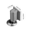 Magnetic Door Stopper No Drilling Door Holder Heavy Duty Punch-Free for Home Office Patio