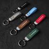 Suede Car Keychain Pendant Keyring Ring Hanging For Porsche Panamera Cayenne Taycan 911 718 Macan Carrera-GT 928 968 Accessories