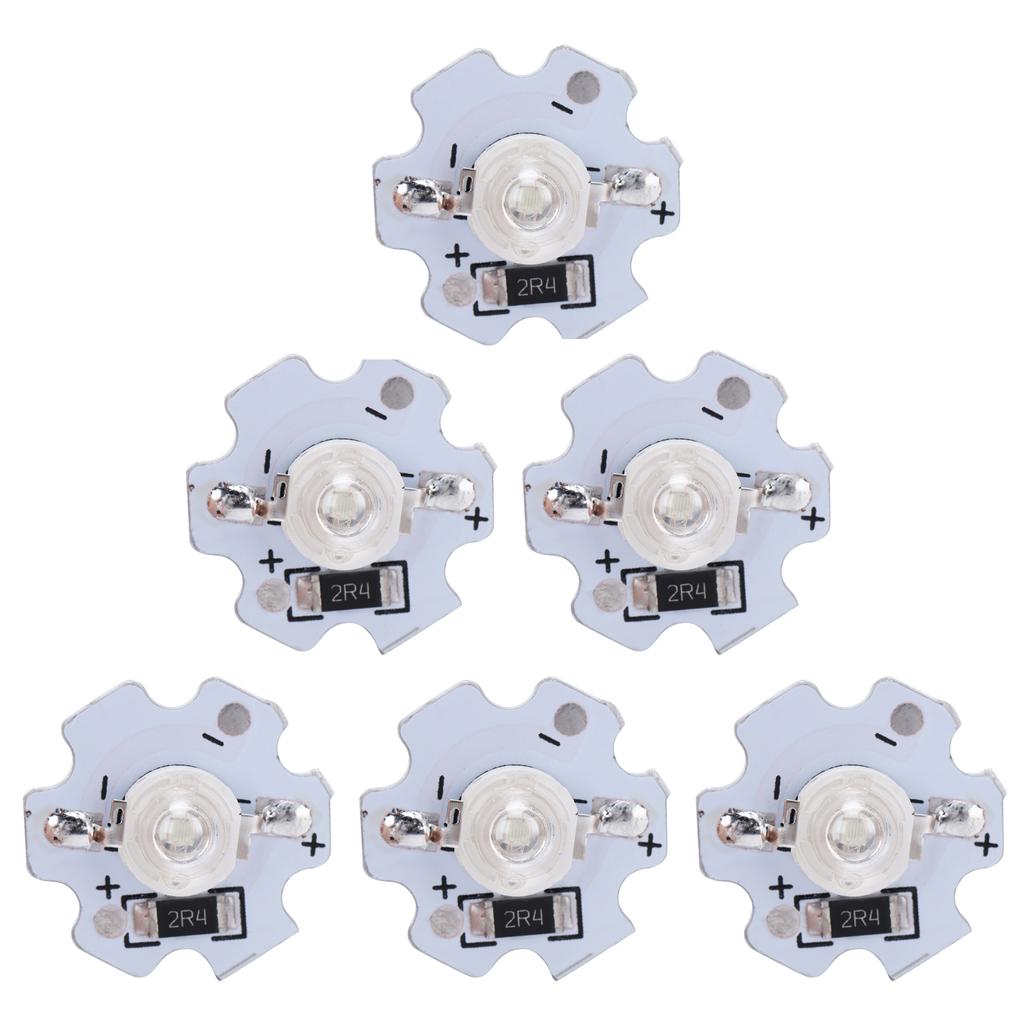 25 Stück 5V LED-Chips 200LM 3W Hochleistungs-LED-Lampenperlen für DIY-Beleuchtungskörper