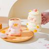 Kreatywny Uroczy Kreskówkowy Ceramiczny Kubek Prezent Kubek dla Dziewczyny Personalizowany Kubek do Kawy Kubek do Wody Kubek dla Pary Kubek Śniadaniowy