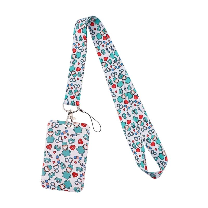 Hanging Neck Strap Phone Lanyard With Card Slot Badge Holder Keyring Accessories Unique Friend Gift
