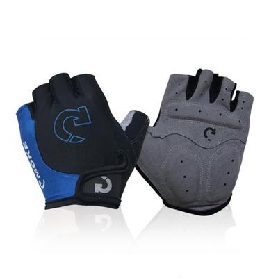 Anti-Slip Half Finger Cycling Gloves, Gel Padded Anti-Shock Bike Gloves for MTB, Road & Mountain Biking