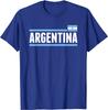 Retro Argentina Shirt Souvenir Argentinian Vintage Th Unisex T-Shirt