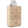 820172 vidaXL Highboard 67x40x108,5 Cm Solid Pine Wood