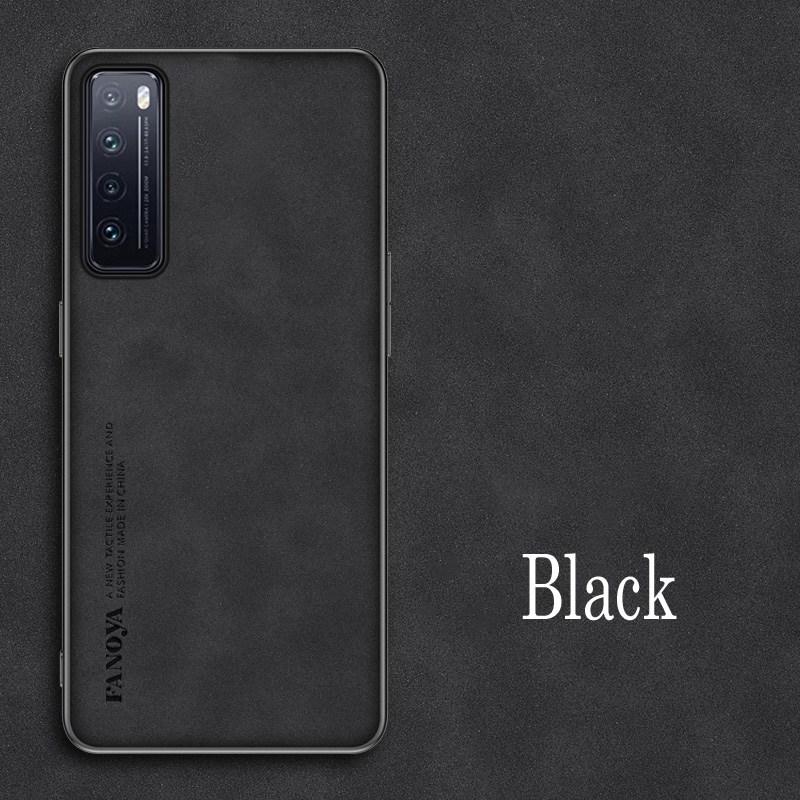 Für Huawei Nova 7 Pro Luxus Schafsleder Stoßfestes Silikonhülle Für Huawei Nova 7 Pro 7i SE 7SE Youth Handyhülle Abdeckung